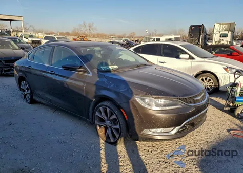 2015 Chrysler 200 C from USA, damaged, VIN 1C3CCCEG6FN589504